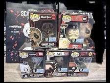 SCARE FAIR 2026 EXCLUSIVE FUNKO POP SET OF 5 With ART SCARE FAIR TOTE picture