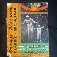 hbcu college*1948* Florida A&M vs Virginia Union College * picture