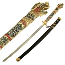 Highlander Sword Ramirez Katana Connor MacLeod Duncan Dragons Head Steel Blade picture