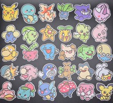 500 Baby Pokemon Stickers 10 Packs Of 50 Piece Bulk Cute Decal Set - Fast Ship picture