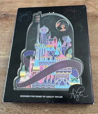 Disney Pin Castle Jumbo Spinner Ashley Taylor Design LE 3000 Small World picture