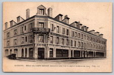 c1920s Soissons France Hotel du Lion Rouge Antique Postcard picture