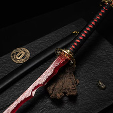 River of Blood Life-Size Replica, Real Katana, Elden Ring Weapon, Gift for Gamer picture