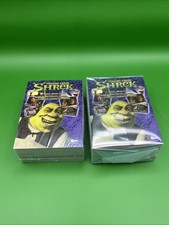2001 SHREK  DART COMPLETE BASE CARD SET OF 72 w/ Inserts BRAND NEW (1) SHREK RC picture