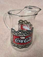vintage coca cola glass pitcher picture