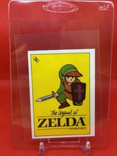 1990 Topps Nintendo UK Game Tip #48 Legend of Zelda LINK rookie variation picture