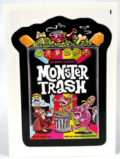 MONSTER TRASH 2024 Topps Wacky Packages Halloween Edition picture