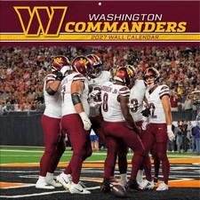 Turner Licensing,  NFL Washington Commanders Football Team 2027 Wall Calendar picture