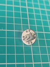Vtg 21 21st Century 21 Homes Silver Tone Lapel Pin picture