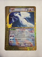 Lugia Crystal Aquapolis 30th Celebration Classic Collection 149/144 Holo Gold NM picture