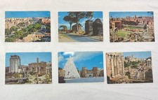 Lot of Unused Vintage Roma Postcards 6 Total picture
