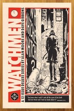 1986 DC Comics Watchmen Vintage Print Ad/Poster Official Moore Gibbons Promo Art picture