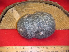 1950'S ST. LOUIS AREA  - MASSIVE GRANITE/QUARTZ MAUL –  ILLINOIS ST. LOUIS AREA picture
