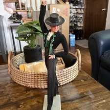 Vintage Marin Chiclana Matador Flamenco Male Dance Doll 12” Tall On Stand picture