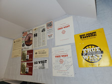 True West 30th Anniversary Souvenir Packet 1983, Cheyenne, Signed Souvenir Prog+ picture