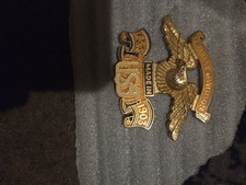​Harley-Davidson Vintage Gold Eagle USA Medallion picture