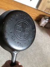 Vintage Griswold Number 4 Large Block Logo Erie PA USA 702 Cast Iron Skillet picture