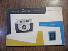 Vintage 1954 Kodak Signet 35 Camera Instructions picture