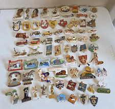 Lions Club International Pin Lot 1970s 1980s 1990s Vintage Enamel Trading Badge picture
