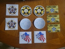 F.O.P. Member SUPPORTER Lot - UV Waterproof Vinyl Decals and SUPPORTER CARDS picture