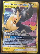 Pokémon TCG 30th Anniversary - Pikachu & Zekrom GX 33/181 Classic Collection NM picture