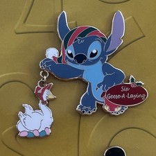 Disney Shopping Stitch  12 Days of Christmas  LE 300 Pin Rare picture