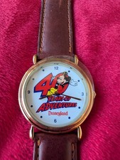 Disney Mickey Mouse Disneyland 40 Year of Adventure Watch LE  w/ Box 653/1000 95 picture
