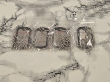 (LOT OF 4) NEW Jagermeister Stag Logo Mirrored Promotional Dog Tag With Necklace picture