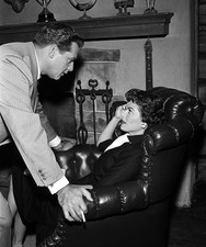 Raymond Burr as Perry Mason Barbara Hale as Della Street in The Ca- Old Photo picture