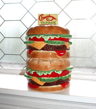 Cheeseburger in Paradise Cookie Jar Jimmy Buffet Lotus 1999  picture