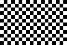 Checkered Flag (2x) 3 1/4