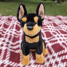 Douglas Cuddle Toys Thurston Miniature Pinscher Plush Dog 12