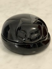 Vintage Tiffany 1977 black cat trinket dish with blue label picture