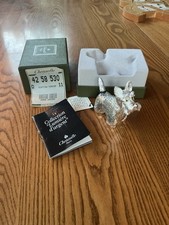 Christofle Vintage French PARIS Silver PlatedSTANDING SCOTT DOG Figurine on sale picture
