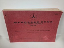 Mercedes Benz 300 SEL Sedan Parts Catalog Vintage Manual 1960s 1970s Book picture