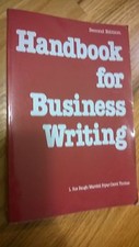 HANDBOOK FOR BUSINESS WRITING - SECOND EDITION 1994 picture