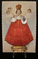 Vintage Romarli Spain Embroidered Religious Postcards Lot 5 Catholic Unposted picture