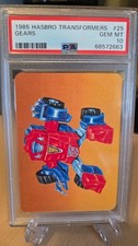 1985 Hasbro Transformers #25 Gears PSA 10 picture