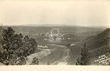 Madras, OR Oregon. View from west 1910  RPPC Photo Postcard Copy picture