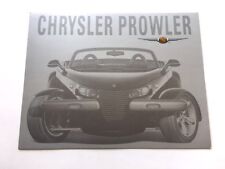 2001 Chrysler Prowler Original Car Dealer Sales Brochure - Plymouth picture