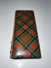 Antqu Tartan Ware Prince Charlie Sewing Needles Tool Case/book With Needles RARE picture