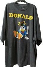 Disney & Friends Donald Duck Knock Down w/Stars Screen Print Sz.5X T-Shirt,Gray picture