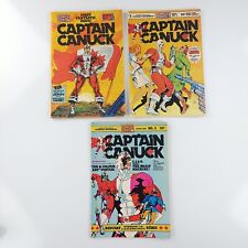 Captain Canuck #1 2 3 Lot 1st Appearance Bronze Age (1975 Comely Comics) picture