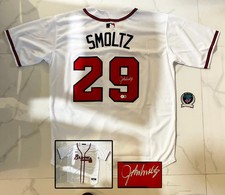 John Smoltz Signed Jersey Atlanta Braves Beckett BAS 1 COA picture