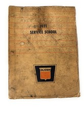 Oliver Tractor 1971 Service School Manual picture