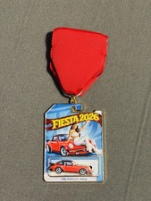 2026 Selena Hot Wheels Red Porsche Fiesta Medal - VERY RARE picture