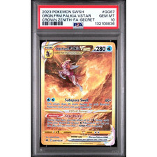 PSA 10 2023 POKEMON SWORD SHIELD CROWN ZENITH #GG67 PALKIA VSTAR ZENITH SECRET picture