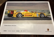 Porsche RS Spyder American Le Mans Series Car 30”x40” Showroom Poster NOS picture