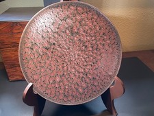 Authentic Chinese Signed Jianzhan Platter With Certification By Artists Fei Xing picture