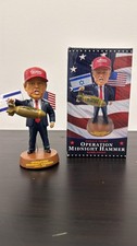 President Trump “Operation Midnight Hammer” Bobblehead Numbered NIB picture